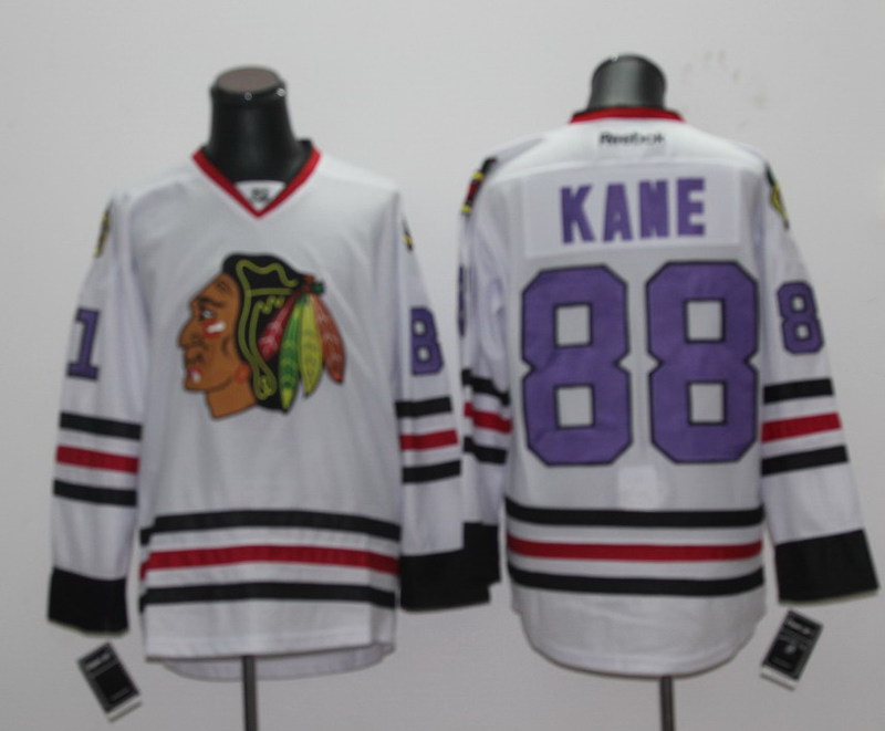 Chicago Blackhawks 88 Patrick Kane White new nhl Jersey