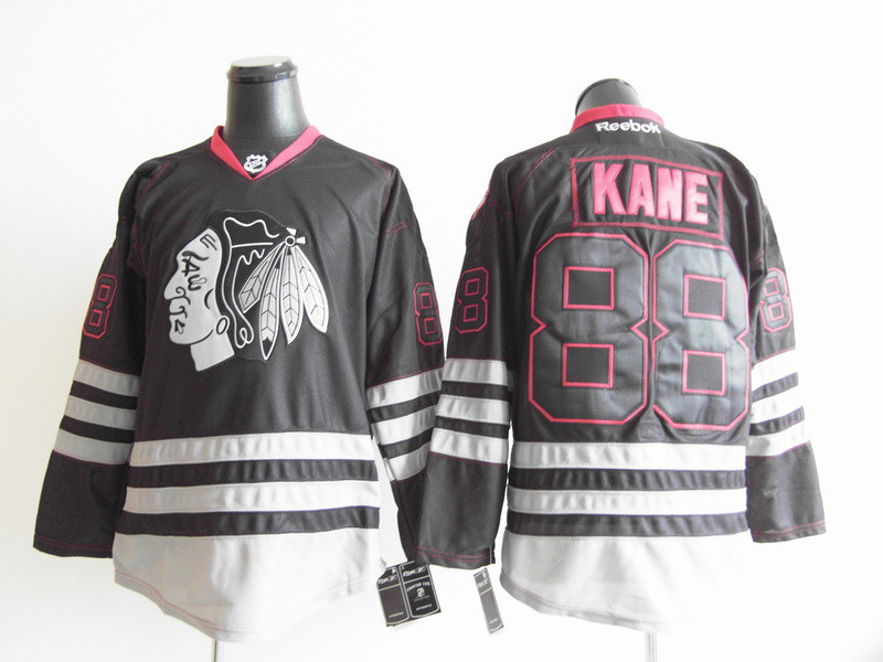 Chicago Blackhawks 88 Patrick Kane black new nhl Jersey