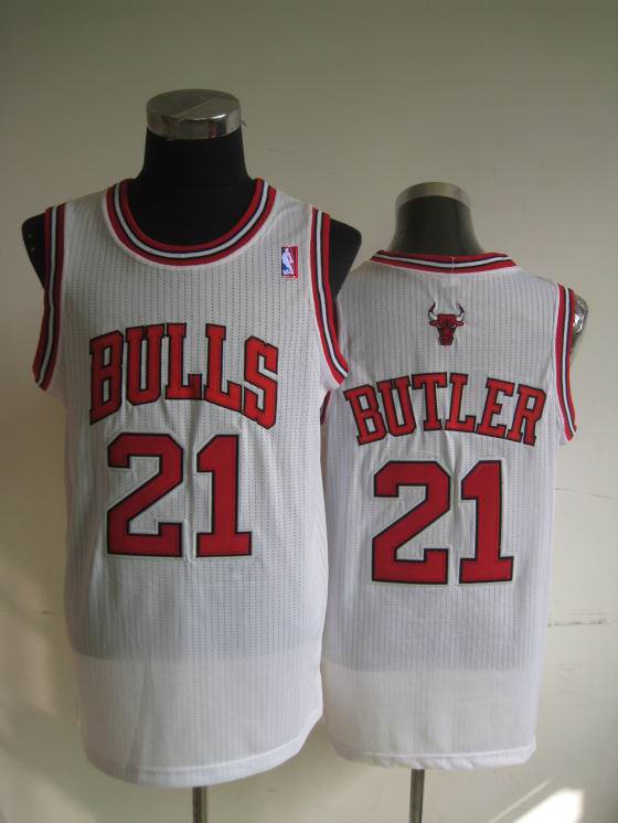 Chicago Bulls 21 Jimmy Butler white nba jerseys