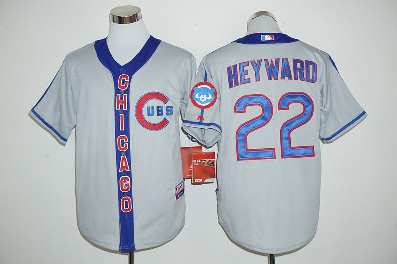 Chicago Cubs 22 Jason Heyward Grey New Stitched men baseball mlb  Jersey