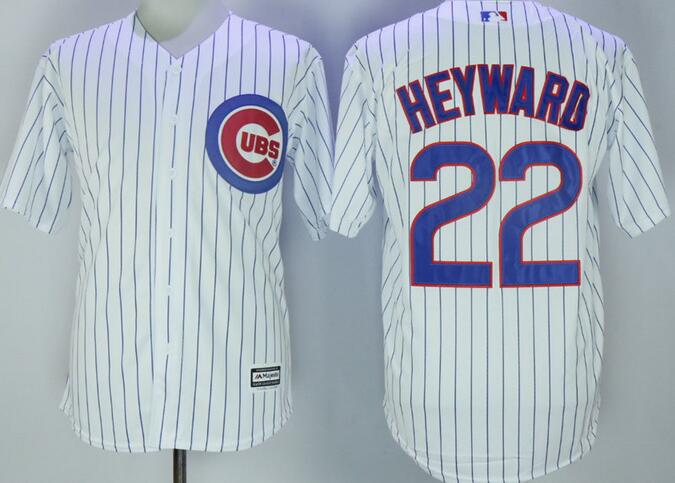 Chicago Cubs 22 Jason Heyward majestic white men baseball mlb jersey