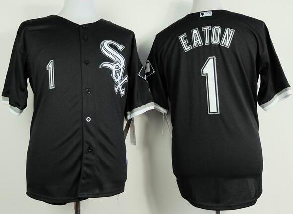 Chicago White Sox 1 Adam Eaton black men baseball mlb jerseys