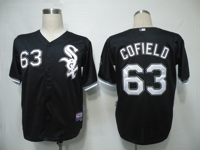 Chicago White Sox 63 Cofield Black men baseball mlb jerseys