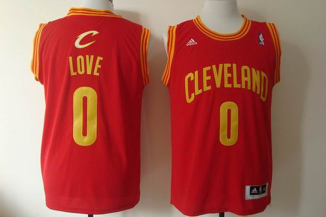 0 Kevin Love Basketball Red nba   jerseys