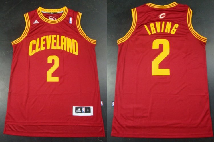 2 Kyrie Irving Stitched NBA Jersey