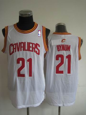 21 BYNUM throwback white nba jerseys