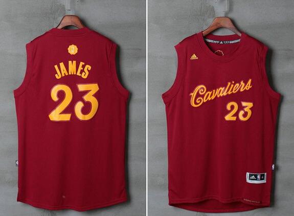 Cleveland Cavaliers 23 LeBron James nba basketball 2017 Christmas Jersey