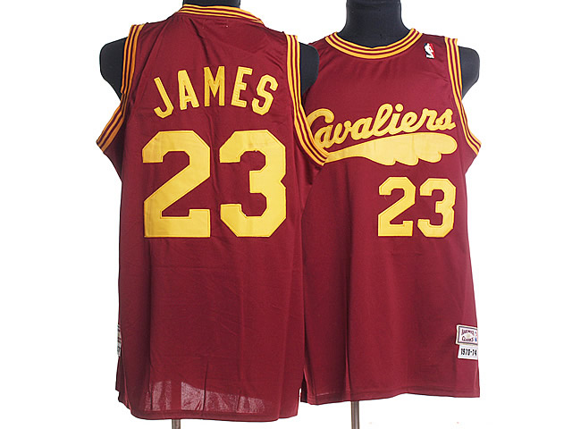 Cleveland Cavaliers 23 LeBron James red  adidas nba basketball jerseys