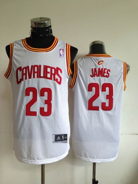 Cleveland Cavaliers 23 LeBron James-white adidas men nba basketball jerseys