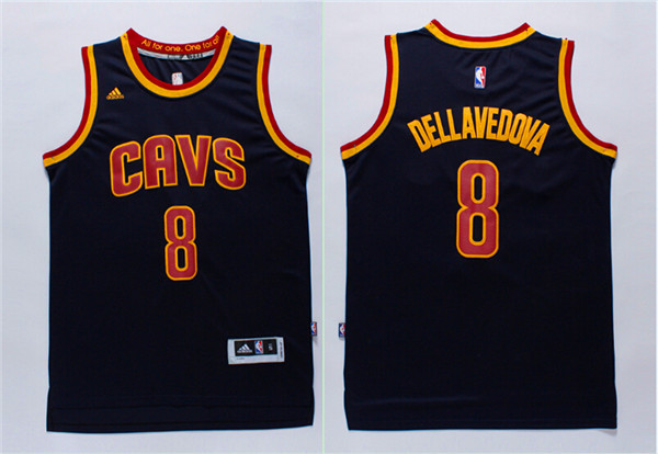 Cleveland Cavaliers 8 Matthew Dellavedova dark blue Swingman nba jerseys
