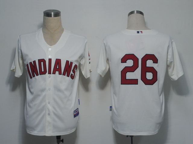 Cleveland Indians 26 Kearns Cream men baseball mlb jerseys