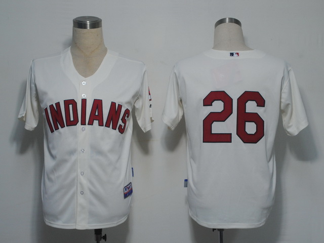 Cleveland Indians 26 Kearns Cream men baseball mlb jerseys