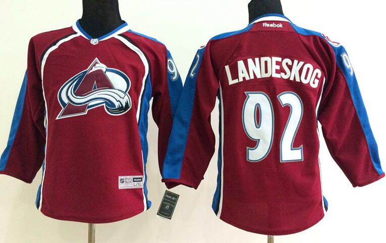 Colorado Avalanche 90 Ryan O'Reilly red Reebok men nhl ice hockey jerseys