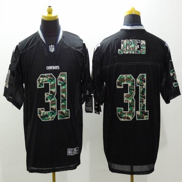 Dallas Cowboys 31 Byron Jones black camo nike nfl jersey
