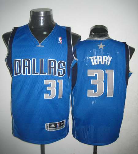 Dallas Mavericks 31 Jason Terry blue men NBA basketball Jerseys