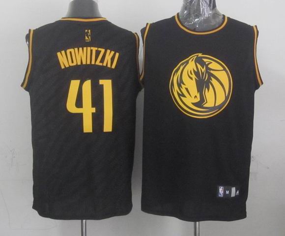 Dallas Mavericks 41 Dirk Nowitzki Precious Metals Fashion Stitched adidas men NBA basketball Jerseys