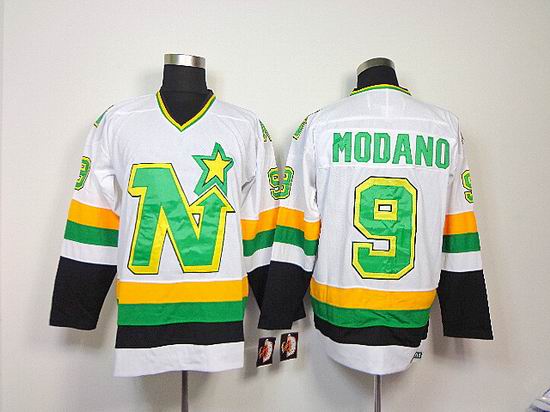 Dallas Stars 9 Mike Modano White men nhl ice hockey jerseys