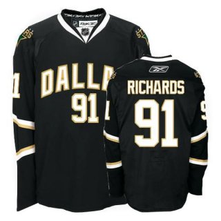 Dallas Stars 91 RICHARDS black men nhl ice hockey jerseys