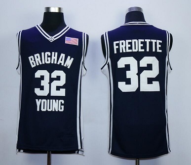 Men Stitched 32 Jimmer Fredette College Jersey-002