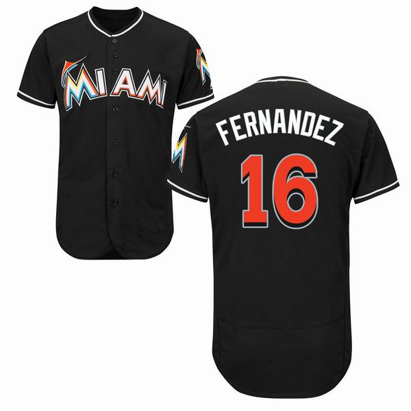 Florida Marlins #16 Jose Fernandez black Flexbase Authentic Collection men baseball mlb Jersey