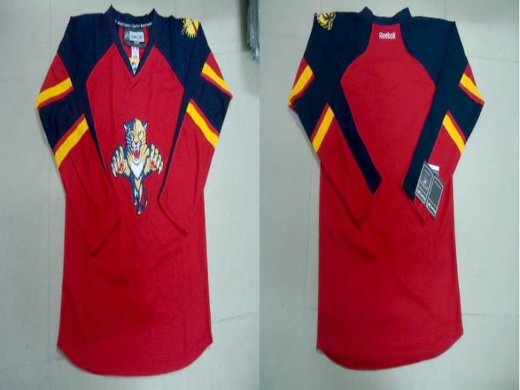 Florida Panthers Blank Red men nhl  ice hockey  jersey