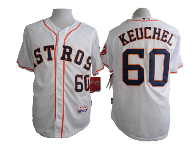 Houston Astros 60 Dallas Keuchel white men baseball mlb Jerseys