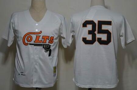 Houston Colt 35 White men baseball mlb Jerseys