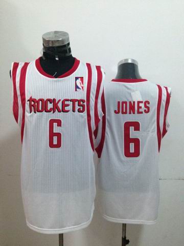 6 Terrence Jones white nba basketball jerseys
