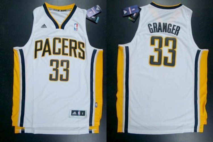 Indiana Pacers 33 Danny Granger White 30 Revolution adidas men nba basketball jerseys