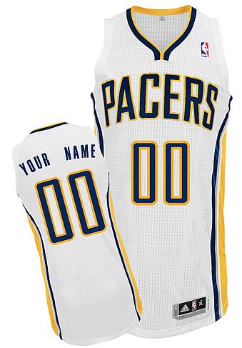 Indiana Pacers Custom white Home Jersey for sale