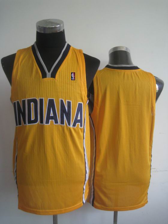 Indiana pacers blank yellow adidas men nba basketball jerseys