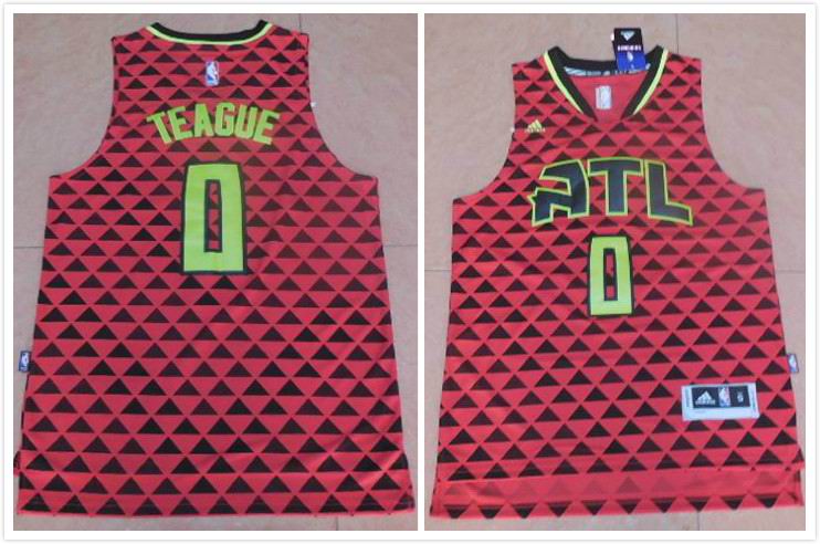 Jeff Teague 2015-16 Season New Swingman Alternative Red Jerseys