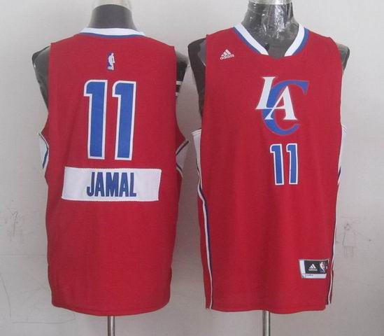 Los Angeles Clippers 11 Jamal Crawford red  Christmas adidas men nba basketball jerseys
