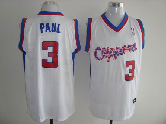 Los Angeles Clippers 3 Chris Paul Revolution red adidas men nba basketball jerseys (2)