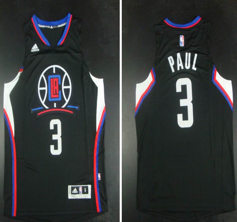 Los Angeles Clippers 3 Chris Paul black adidas men nba basketball jerseysJersey