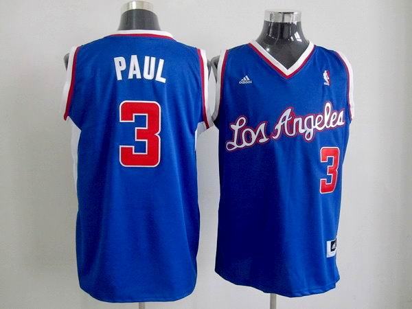 Los Angeles Clippers 3 chris paul Blue adidas men nba basketball jerseys