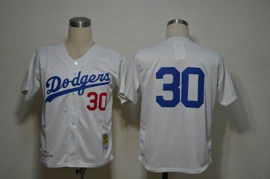 Los Angeles Dodgers 30 White men baseball mlb Jerseys