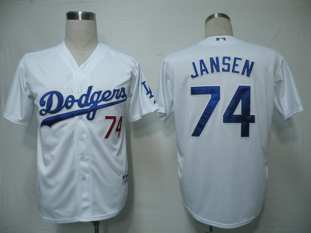 Los Angeles Dodgers 74 Jansen White men baseball mlb jerseys Los Angeles Dodgers 74 Jansen White men baseball mlb jerseys