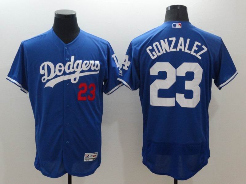 Los Angeles Dodgers Adrian Gonzalez 23 blue Flexbase Authentic Collection men baseball mlb Jersey