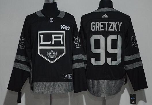 Los Angeles Kings 99 Wayne Gretzky men 100th NHL Jersey