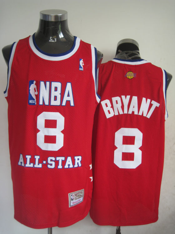 Los Angeles Lakers 8 red  Bryant adidas men nba basketball jerseys