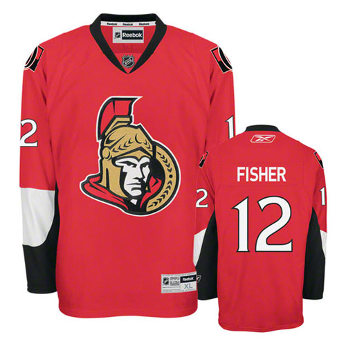 Mike Fisher  27 Red Ottawa Senators men nhl ice hockey  jerseys