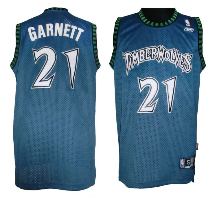 Minnesota Timberwolves 21 Kevin Garnett Soul Swingman Adidas men nba basketball Jerseys