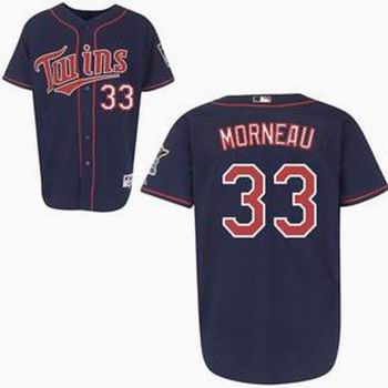 Minnesota Twins #33 Morneau blue kid mlb jersey