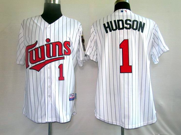 Minnesota Twins 1 Hudson White men baseball mlb jersey