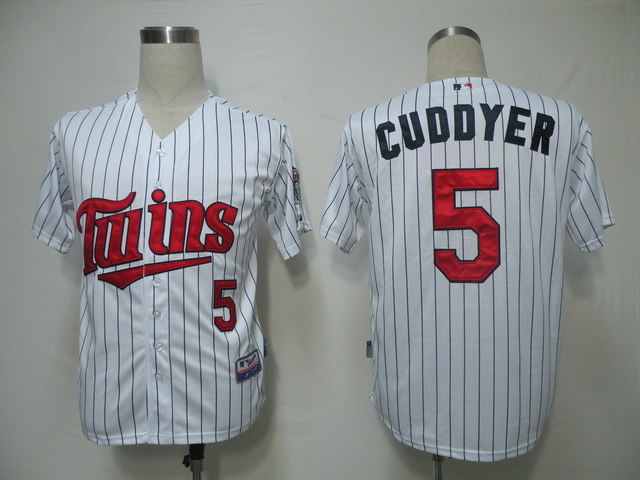 Minnesota Twins 5 Cuddyer White men baseball mlb jersey