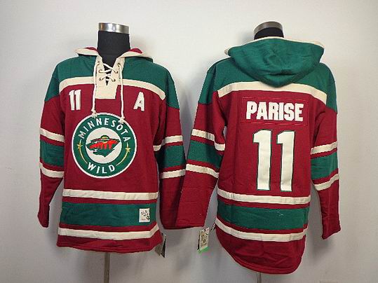 Minnesota Wild PARISE 11 green red nhl ice hockey jerseys Minnesota Wild PARISE 11 green red nhl ice hockey jerseys