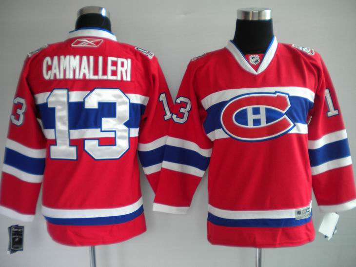 Montreal Canadiens #13 cammalleri red youth jersey