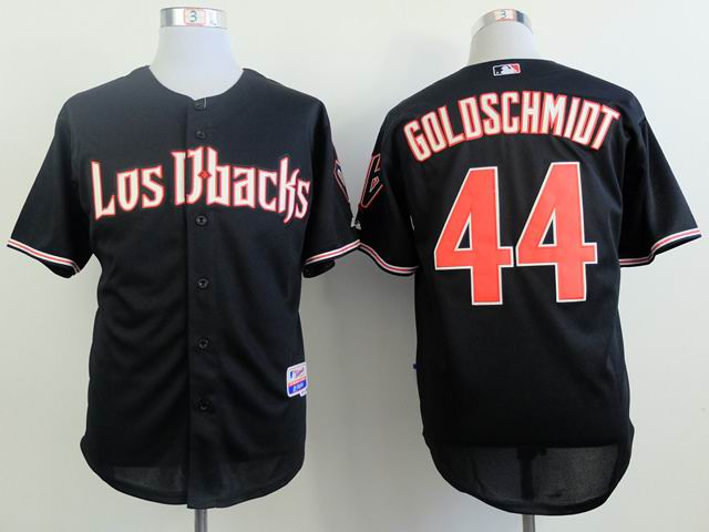 New Arizona Diamondback 44 Paul Goldschmidt black men baseball mlb jerseys