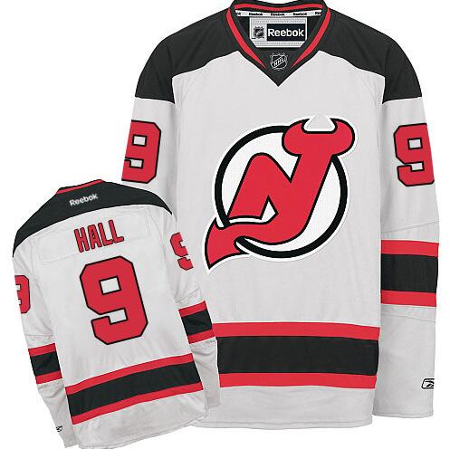 New Jersey Devils 9 Taylor Hall White men NHL Jersey